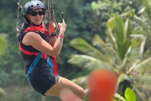 Bali: Zipline and Silver Jewelry-Making Class