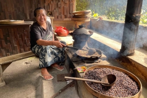 Balinese Holy Water Ritual with Nature Serenity