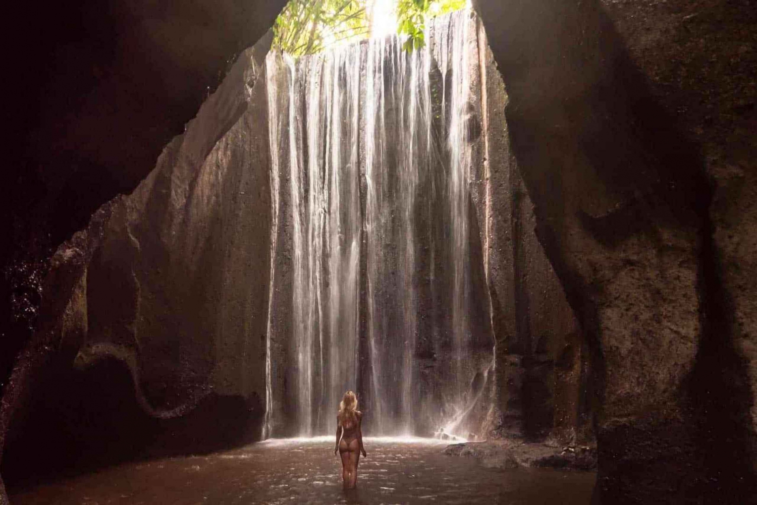 Bali's Waterfall Explore Tibumana, Goa Raja, Kanto Lampo