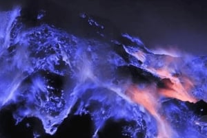 Banyuwangi/Bali: Guidet tur til Ijen-vulkanen og det blå ildstedet ved midnatt