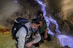 Banyuwangi/Bali: Guidet tur til Ijen-vulkanen og det blå ildstedet ved midnatt