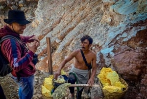 Banyuwangi/Bali: Guidet tur til Ijen-vulkanen og det blå ildstedet ved midnatt