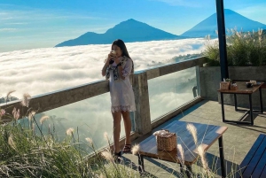 Batur: Hot springs, Waterfall, Tirta Empul Tour With Lunch