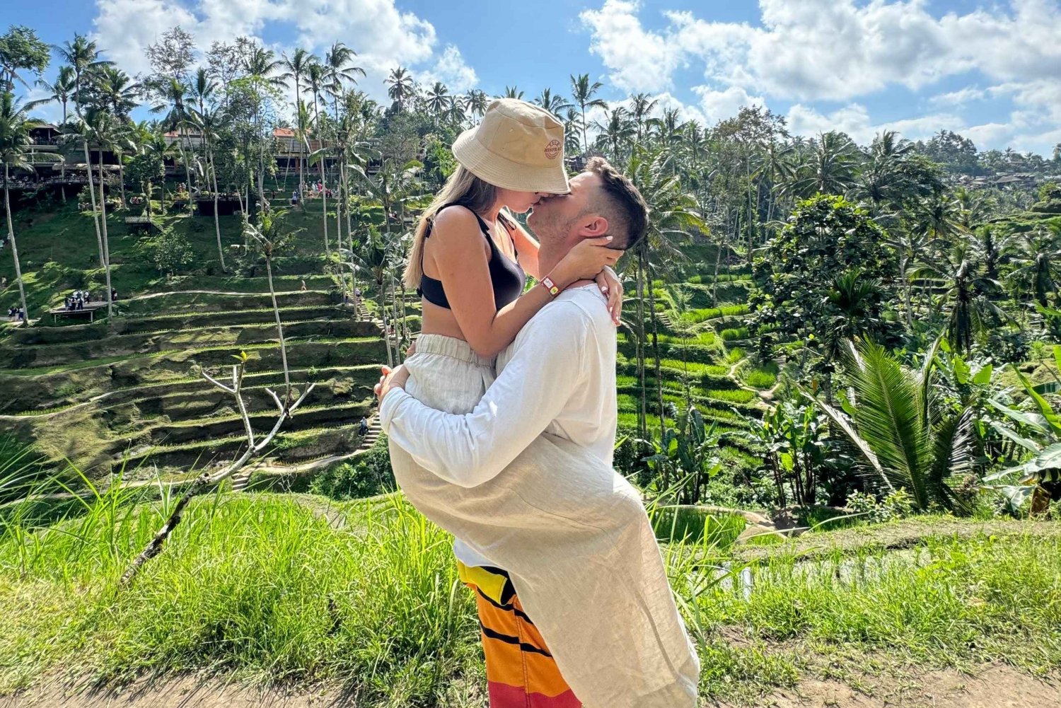 Ubud : Temple, cascade, rizière, balançoire et forêt de singes