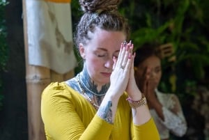 Canang sari offerings experience and Balinese blessing