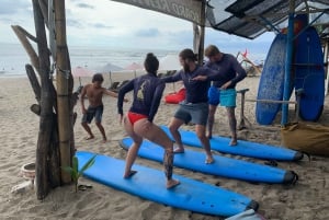 Canggu : 3 jours de cours de surf avec un moniteur certifié ISA
