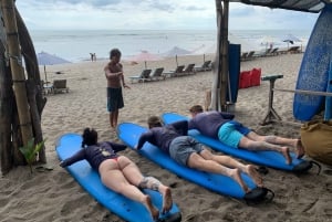 Canggu : 3 jours de cours de surf avec un moniteur certifié ISA
