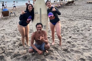 Canggu : 3 jours de cours de surf avec un moniteur certifié ISA