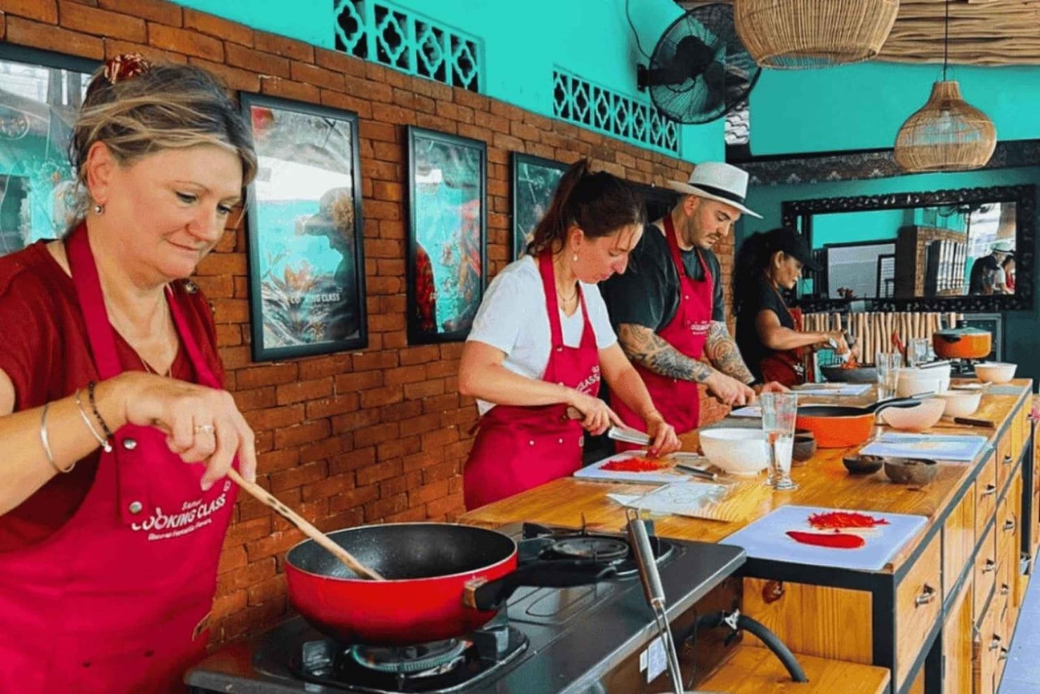Canggu: balinesisk matlagingskurs og markedstur