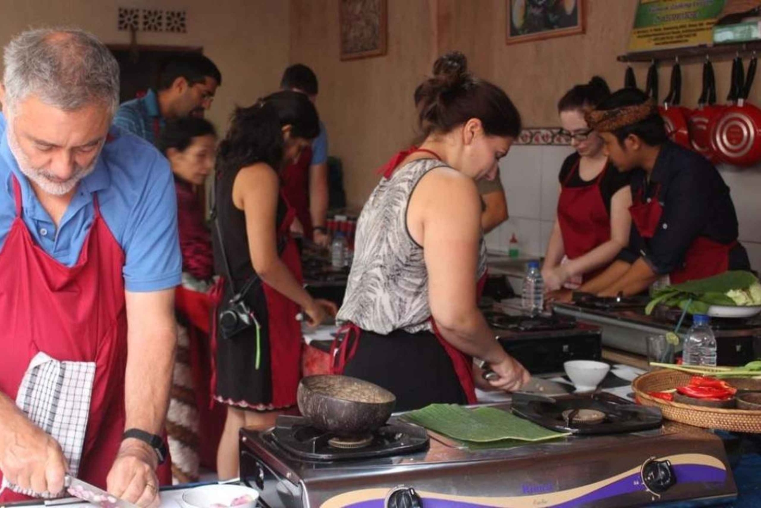 Canggu: balinesisk matlagingskurs og markedstur