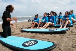 Canggu/Berawa: 2-Hour Surf Lesson with Hotel Transfers