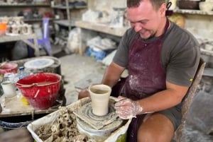 Canggu: Pottery Workshop with Balinese Artist & Souvenir