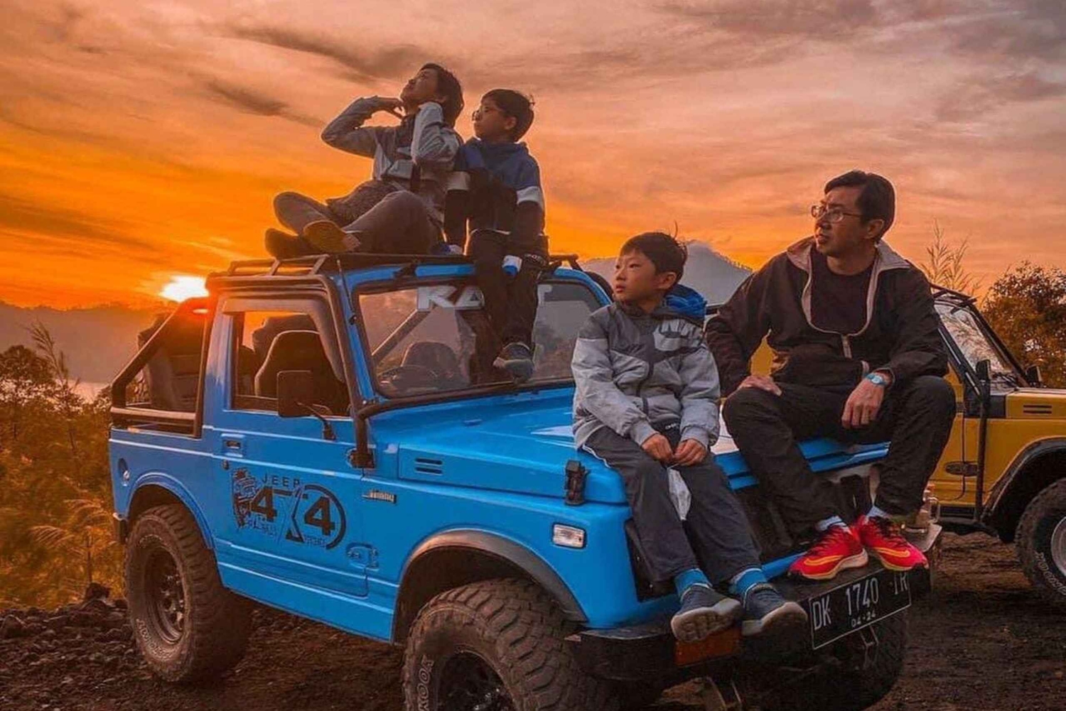 Canggu: prywatny wschód słońca na Baturze z transportem