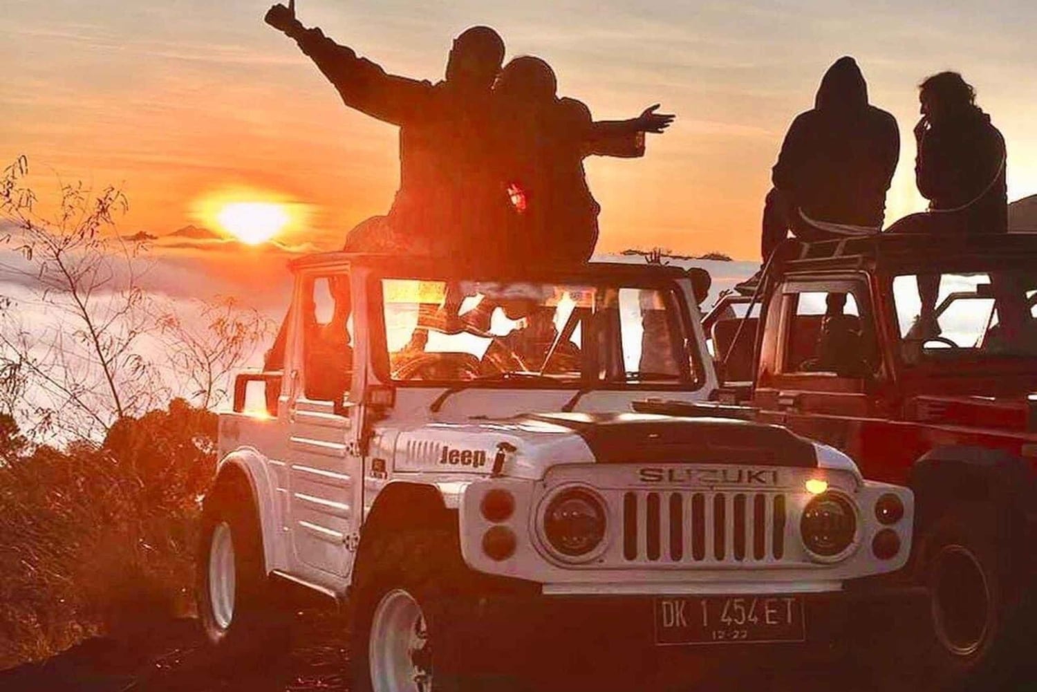 Canggu: prywatny wschód słońca na Baturze z transportem