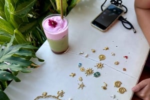 Charm Bar Canggu: Jewelry-Making Workshop + Free Matcha