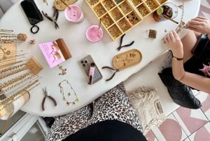 Charm Bar Canggu: Jewelry-Making Workshop + Free Matcha