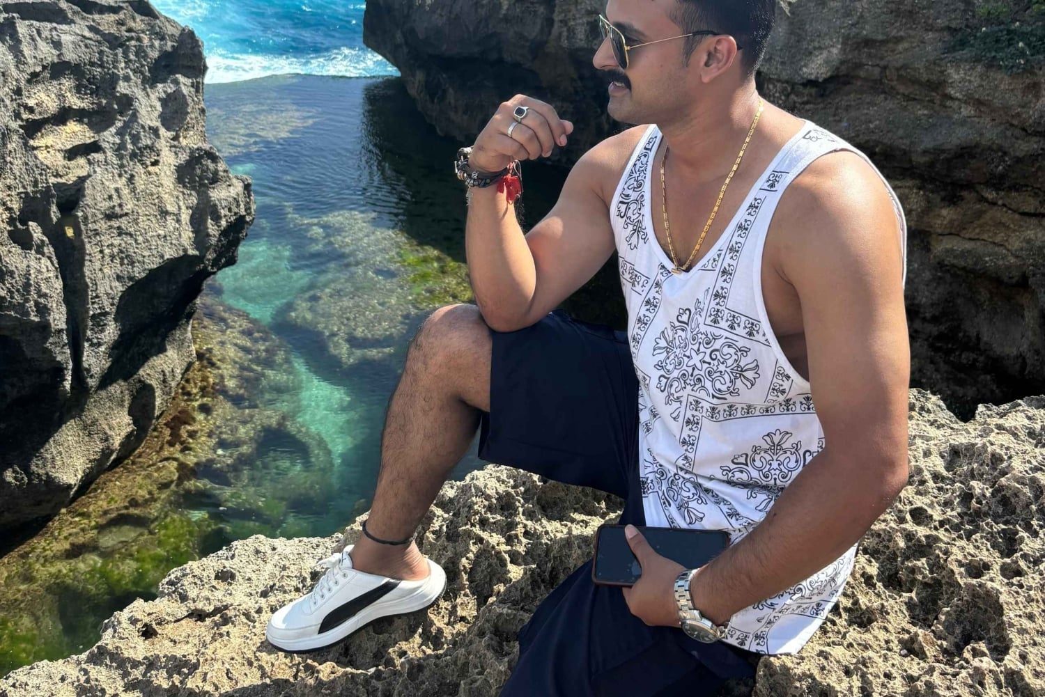 Passeio a dois com fotos e documentação de drone em Nusa Penida