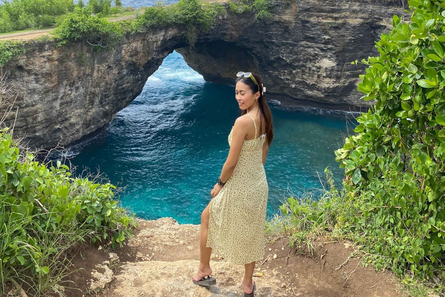 Passeio a dois com fotos e documentação de drone em Nusa Penida