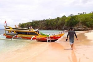 Exclusieve eendaagse tour naar het roze strand van Lombok en 3 Gilis