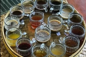 Ontdek Bangli: traditionele markt, dorp, school en koffie.