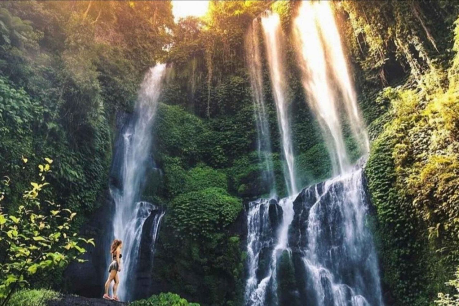utforska sekumpul & fiji vattenfall vandring och sjö tempel