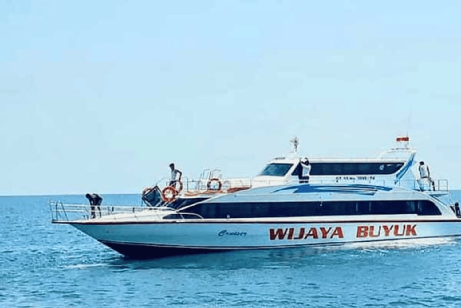 Hurtigbåd: Mellem Nusa Penida og Gili Trawangan/Lombok