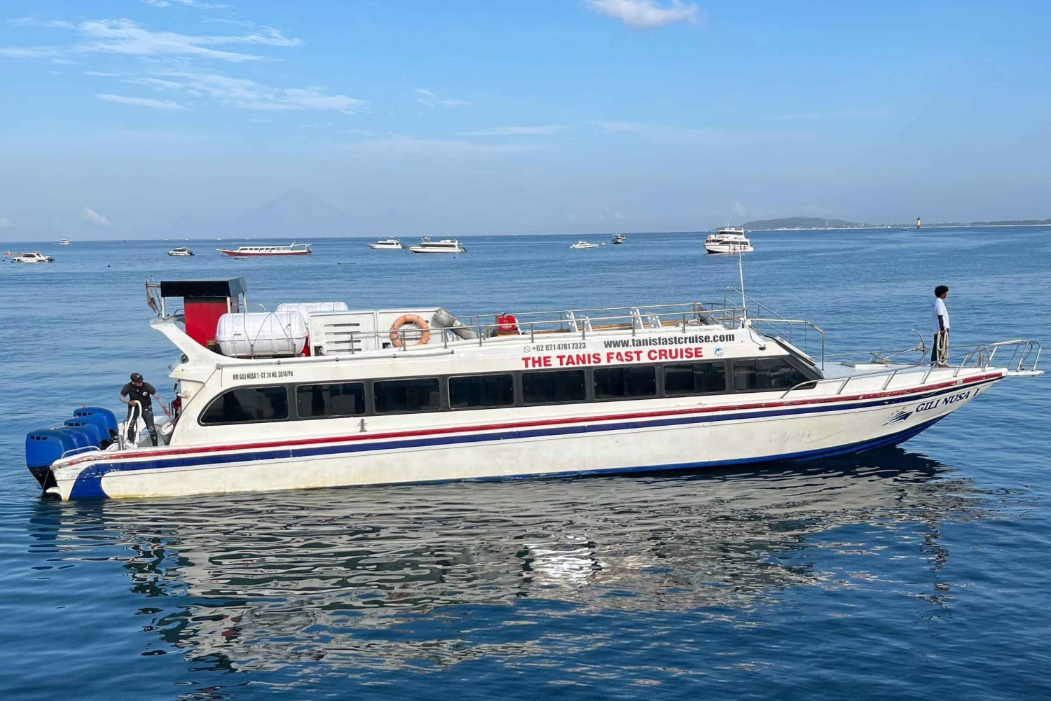 Fast Boat Transfer: Bangsal & Gili Islands ⇄ Nusa Penida
