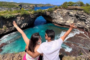 From Bali: 2 Day 1 Night in Nusa Penida With Private Car