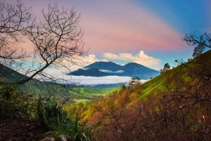 Fra Bali: Kawah Ijen Midnight Tour for at se blå ild