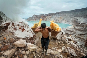 From Bali/Banyuwangi: Ijen Blue Fire Midnight Group Tour