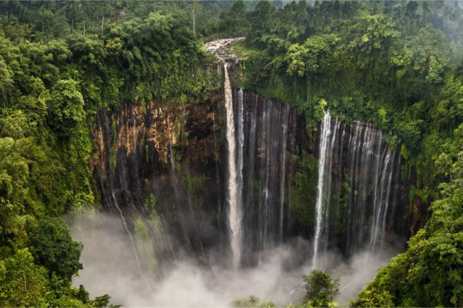 Von Bali aus: Bromo, Ijen, & Tumpak Sewu Wasserfall 3-Tages-Tour