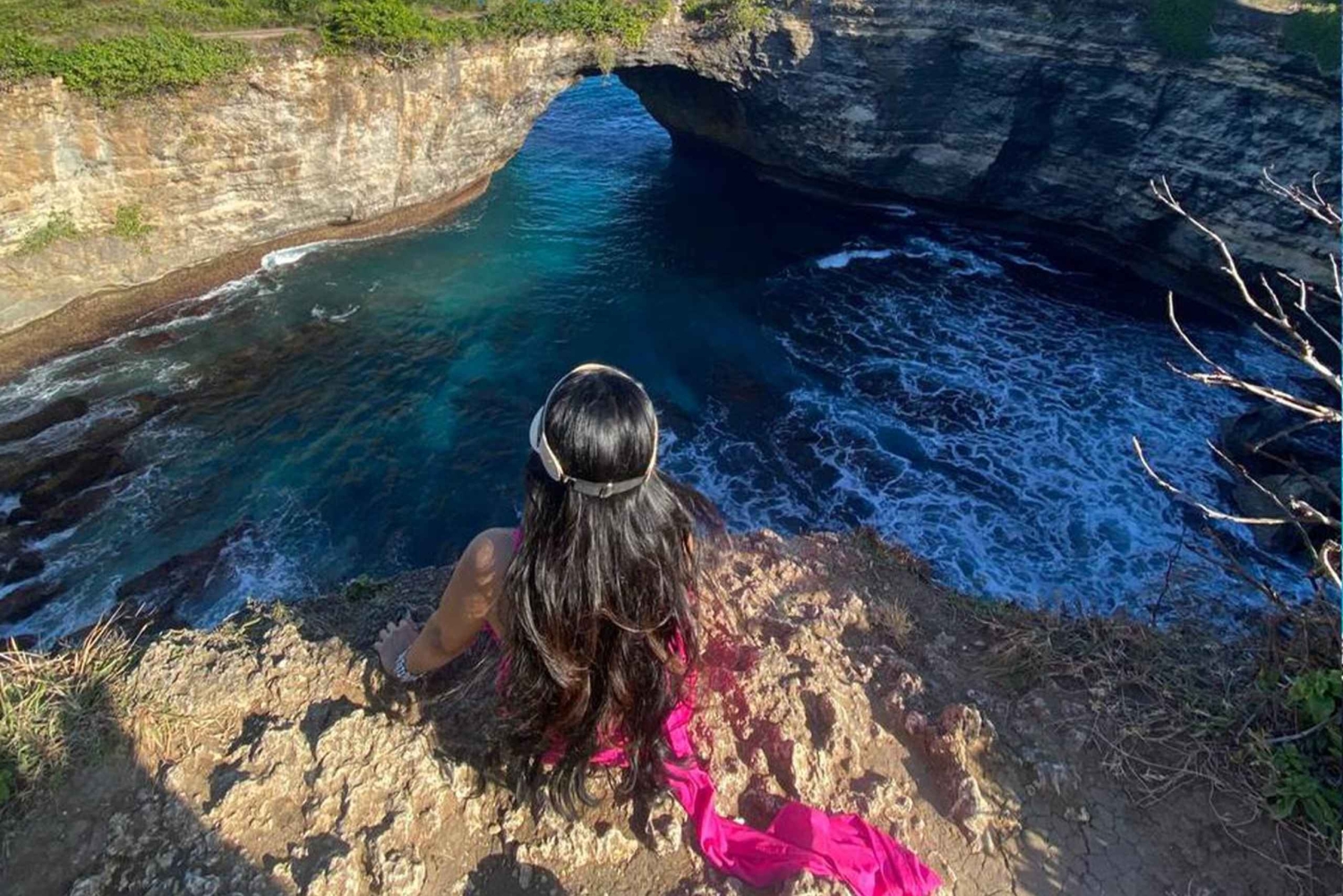 From Bali: Day Tour West & Kayaking Nusa Penida