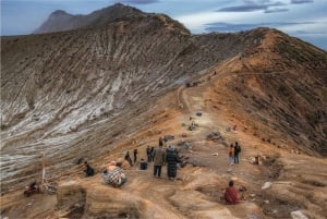 Vanaf Bali: Ijen Vulkaan Zonsopgang Wandeling met Transfer & Alle Kosten