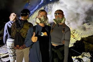 From Bali : Mt. Ijen Blue Fire With Transfer Service