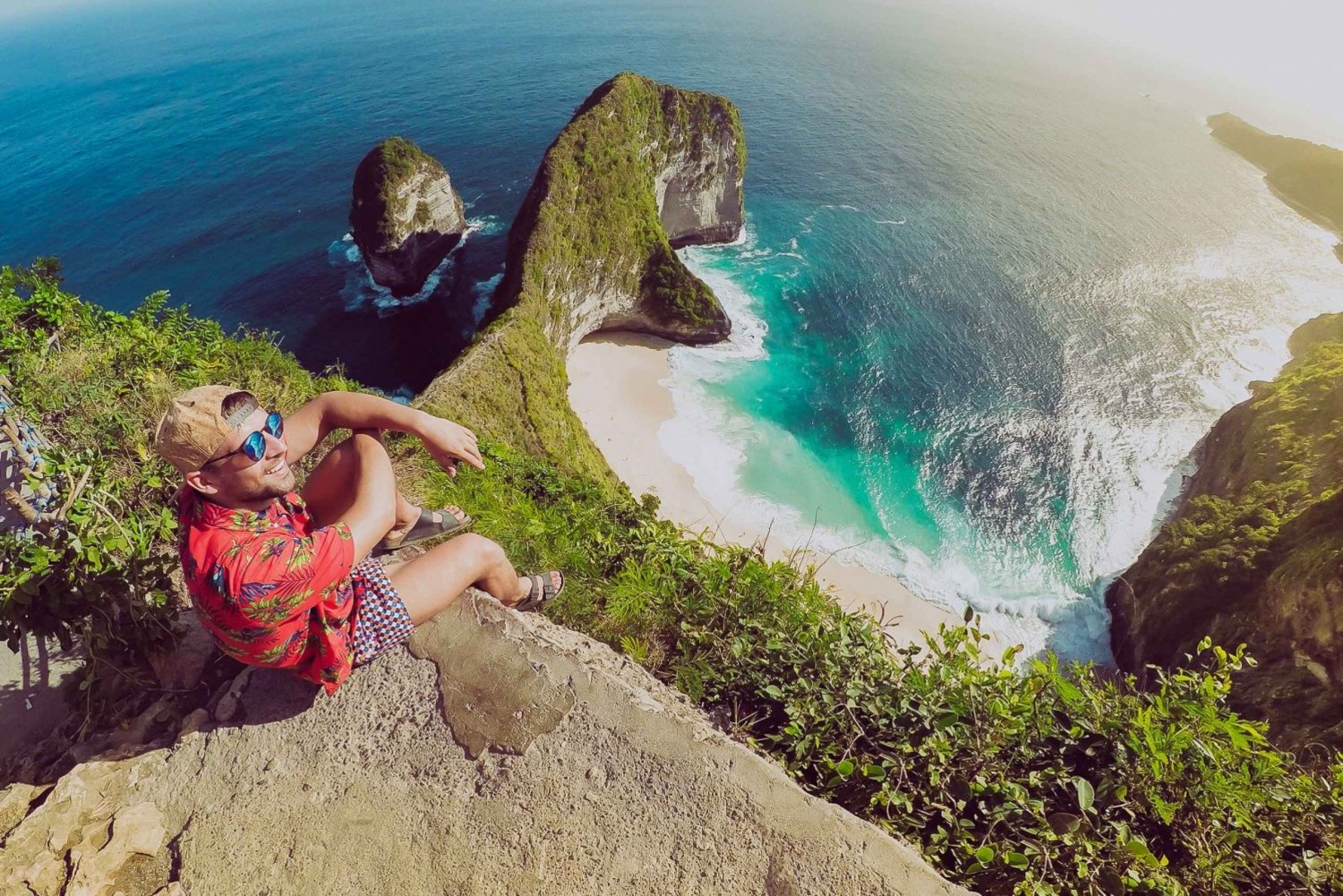 Au départ de Bali : Visite en petit groupe de Nusa Penida en bateau rapide