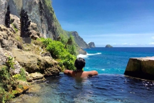 From Bali: Penida 3-Spots Manta Snorkel & Guyangan Waterfall