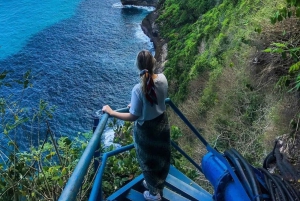 From Bali: Penida 3-Spots Manta Snorkel & Guyangan Waterfall