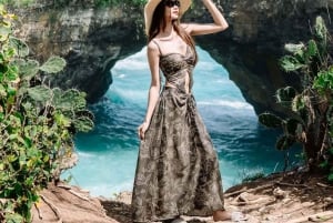 From Bali: Snorkeling 3 Spots with GoPro & West Penida Tour