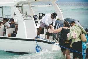 Fra Lembongan: Snorkling ved Manta Point og West Penida-tur