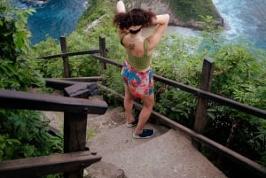 Fra Lembongan: Snorkling ved Manta Point og West Penida-tur