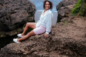 Fra Lembongan: Snorkling ved Manta Point og West Penida-tur