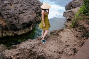 レンボンガン発：ヌサペニダ東西の見どころをまわる1日ツアー