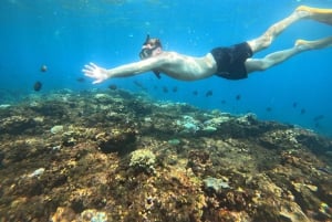 Au départ de Lembongan : Visite privée de Nusa Penida avec plongée en apnée et visite de l'ouest