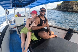 Au départ de Lembongan : Visite privée de Nusa Penida avec plongée en apnée et visite de l'ouest