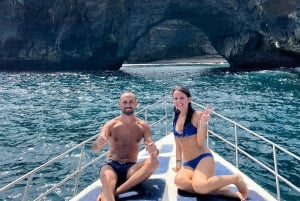 From Lembongan: Nusa Penida Private Snorkeling & West Tour