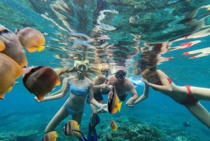 From Lembongan/Nusa Penida Snorkeling 3 Spot and Land Tour