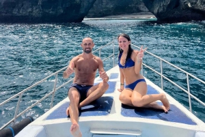 Au départ de Lembongan : Visite privée de Nusa Penida avec plongée en apnée et visite de l'ouest