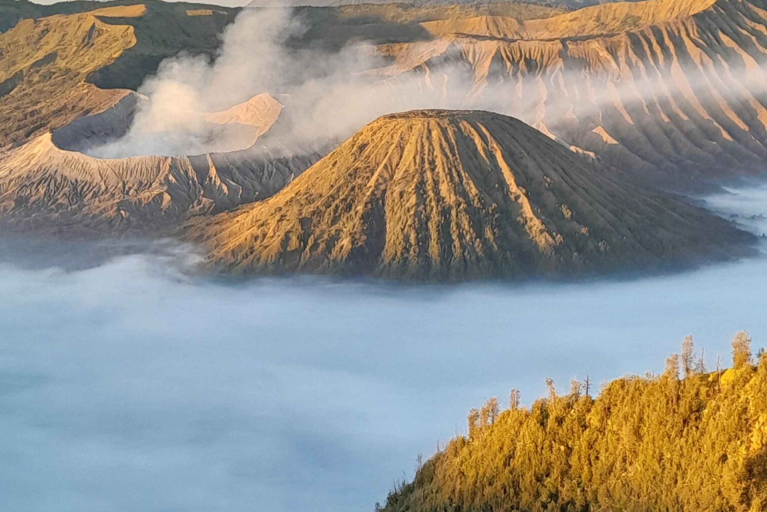 From Malang: Tumpak Sewu, Bromo, and Ijen Blue Fire Tour