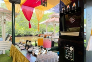 Från Penida: Lembongan-tur med kajakpaddling och lunchbuffé