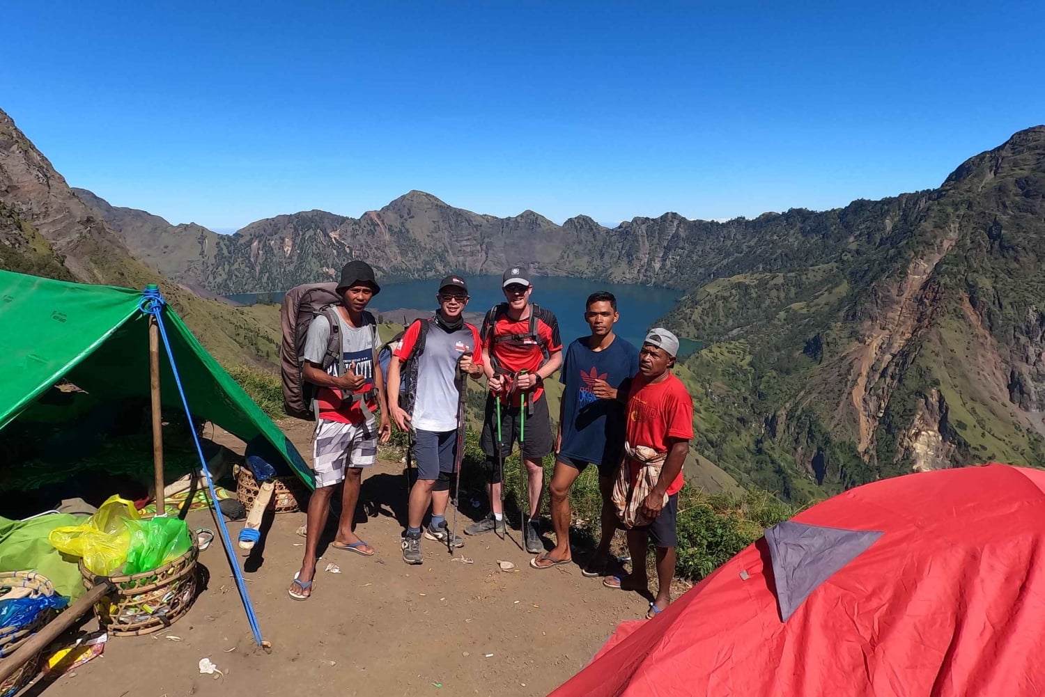 Z Senaru: 2-dniowy trekking na szczyt góry Rinjani